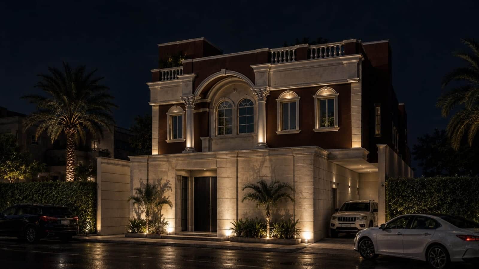 فلل نيو كلاسيك — حي السعادة، الرياض