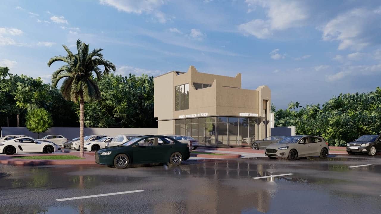 مطعم وجبات سريعة «درايف ثرو» — حي السلام، الرياض